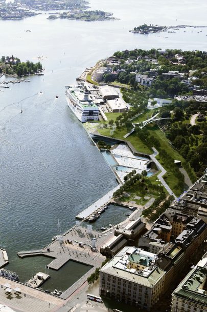 We have designed the masterplan of the South Port in Helsinki