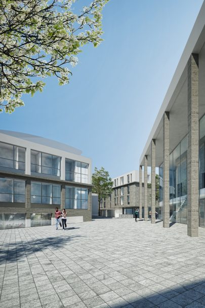 We have designed university campus for the Academy of Fine Arts in Bratislava.