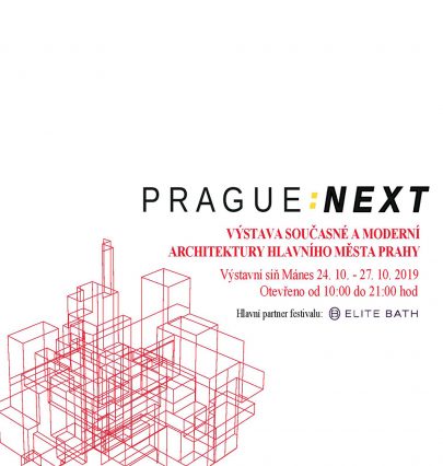 Several projects implemented according to our designs will be a part of the exhibition called PRAGUE: NEXT in Mánes, Prague