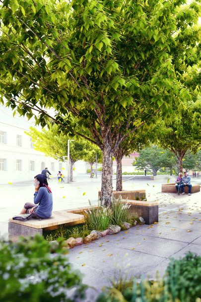 New public space of the modern outskirts of historical Trenčín was designed by our studio