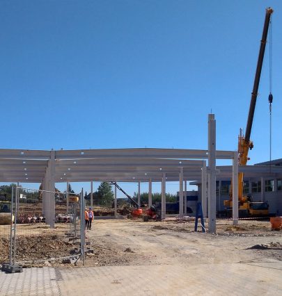 Construction progresses on new plant for leading refrigeration manufacturer