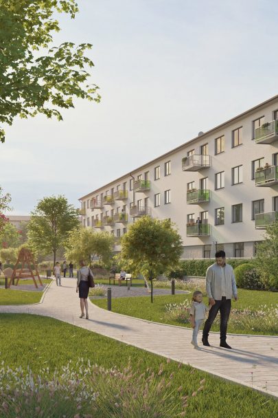 Building permit granted for sustainable housing in Ostrava