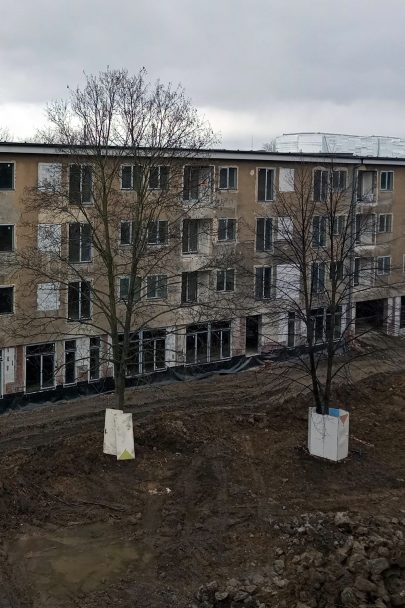 Former school buildings become new housing in Ostrava