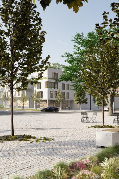 Návrh citlivé revitalizace centra lokality Brno-Líšeň nám přinesl druhé místo v architektonicko-urbanistické soutěži