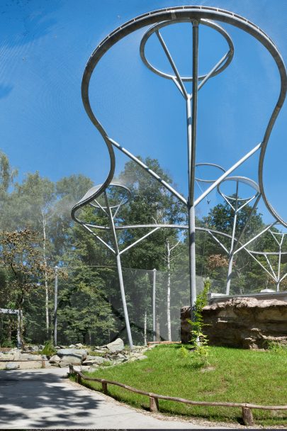 Voliéra La Pampa podle našeho návrhu v ostravské zoo je nominovaná do soutěže Stavba roku 2021