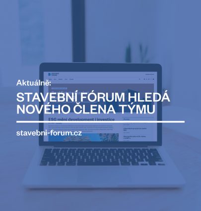 Stavební fórum hledá marketing a event managera