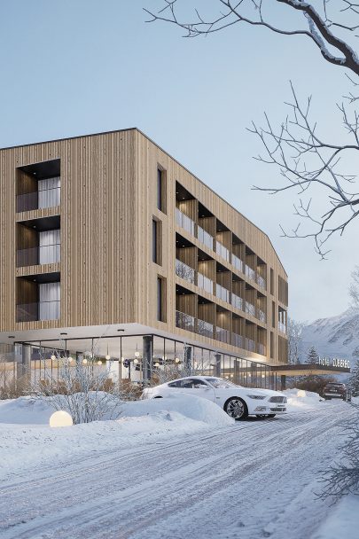 Návrh Wellness hotelu Zuberec na Slovensku nám přinesl ocenění v architektonické soutěži