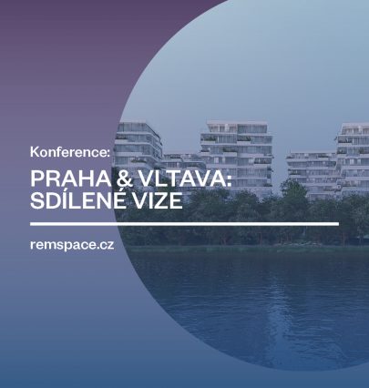 MS architekti jsou hlavním partnerem konference PRAHA & VLTAVA: Sdílené vize