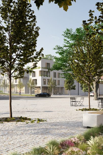 Návrh revitalizace centra Brno-Líšeň