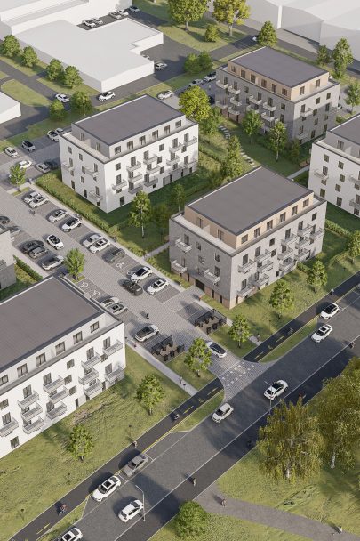 Výstavba první etapy projektu Viladomy Nová Hrabůvka v Ostravě byla zahájena!