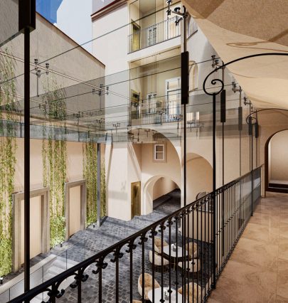 E15 píše: Historie a luxus v jednom: MS Architekti tvoří nový hotel v centru Prahy