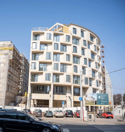 Výstavba rezidenčního projektu Žižkovské zahrady pokračuje podle plánu