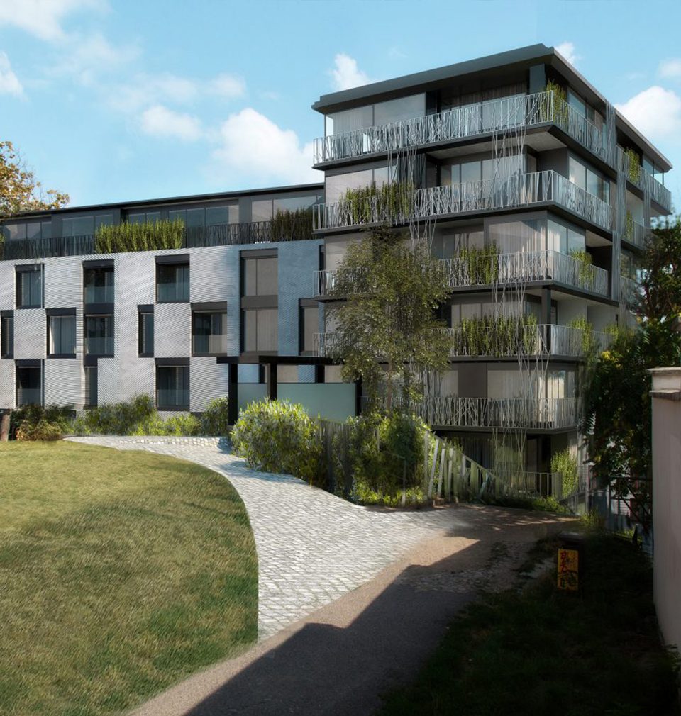 We have designed the New Landhauska Apartment Building