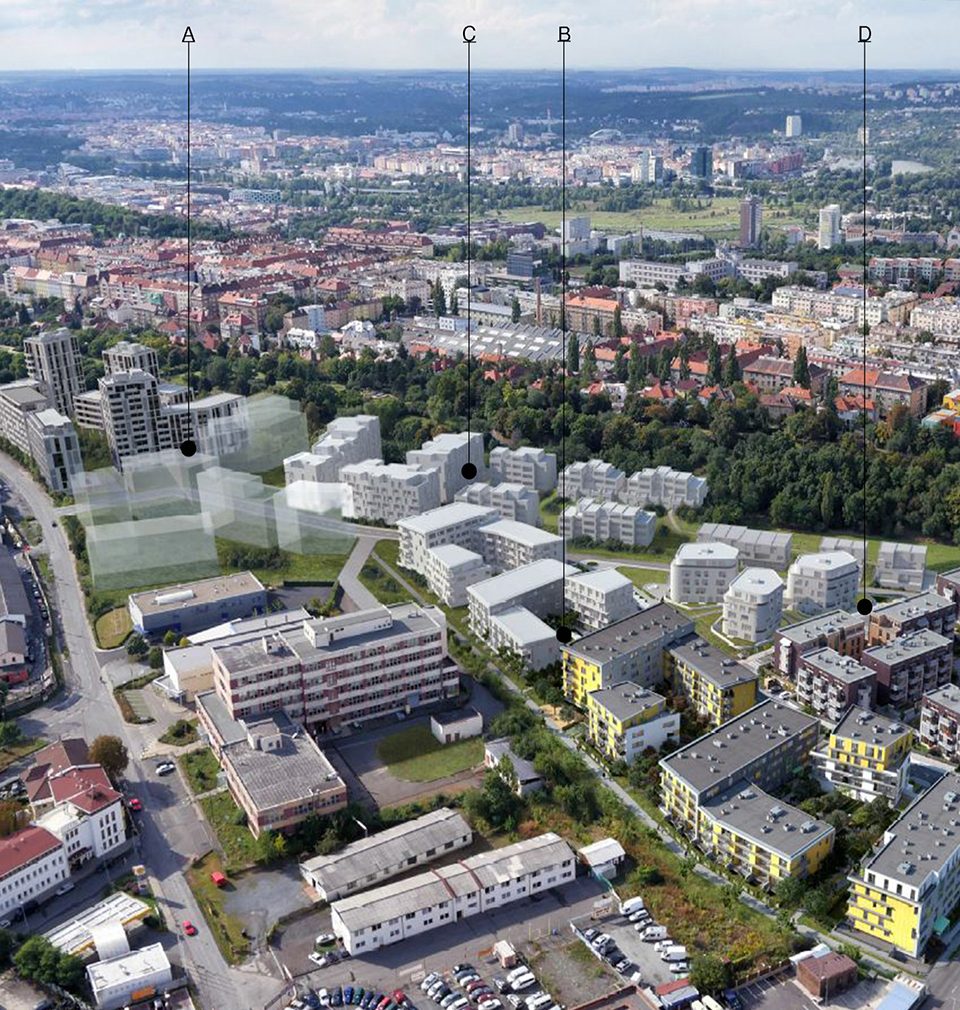 Earch.cz posted the following: A new city district has been built in Vackov, Prague based on the masterplan by MS architekti