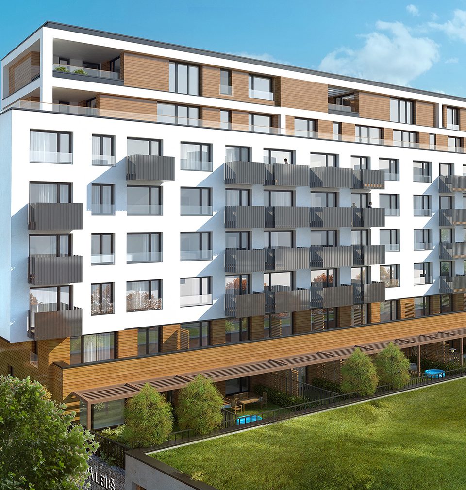 We have designed Zelená Libuš Apartment Building