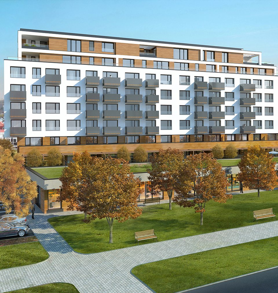 We have designed Zelená Libuš Apartment Building