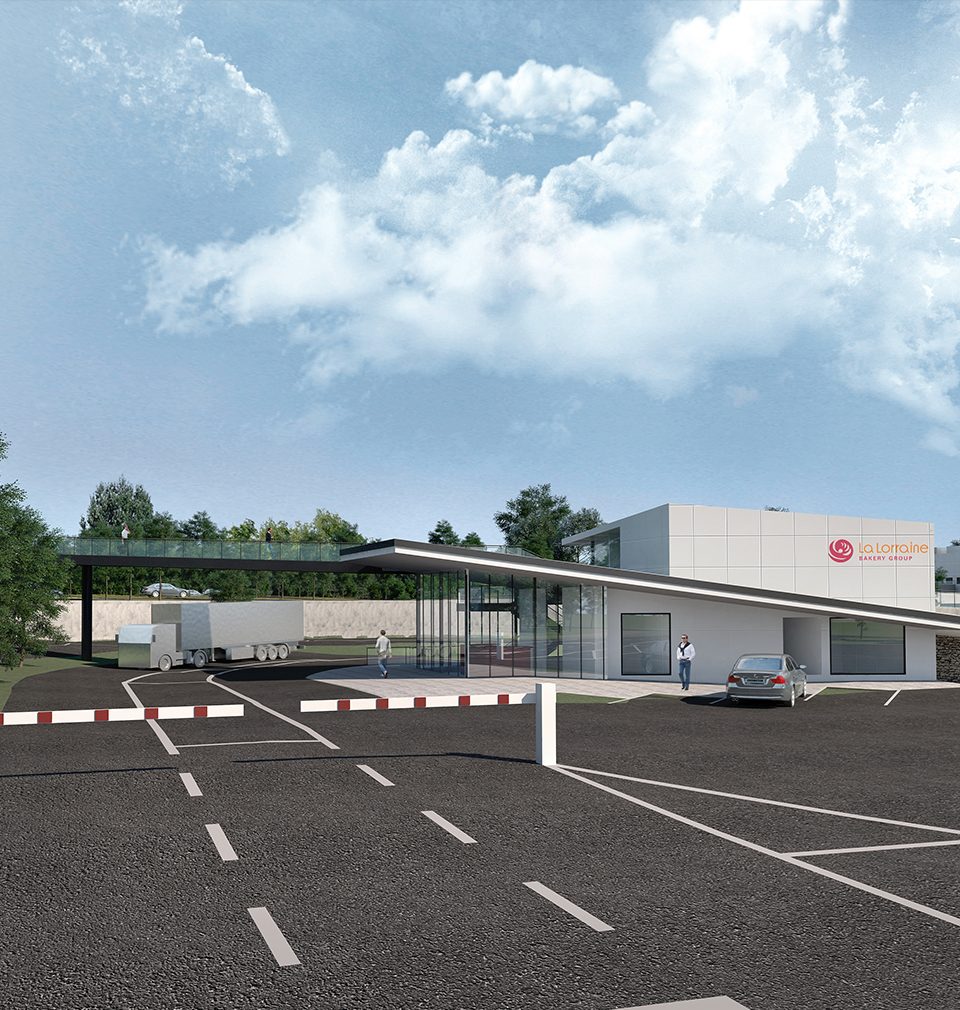 We have designed the extension of La Lorraine plant
