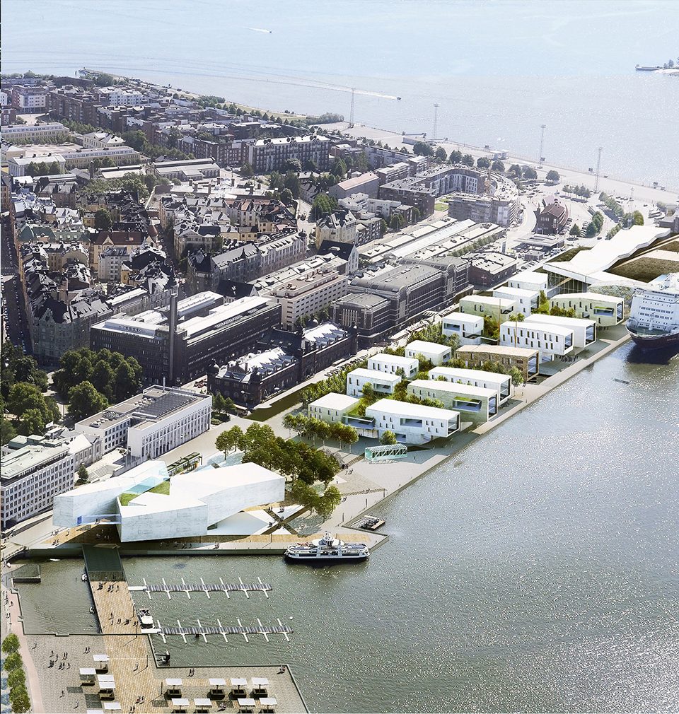 Navrhli jsme masterplan jižního přístavu v Helsinkách