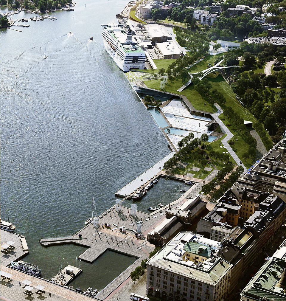 We have designed the masterplan of the South Port in Helsinki