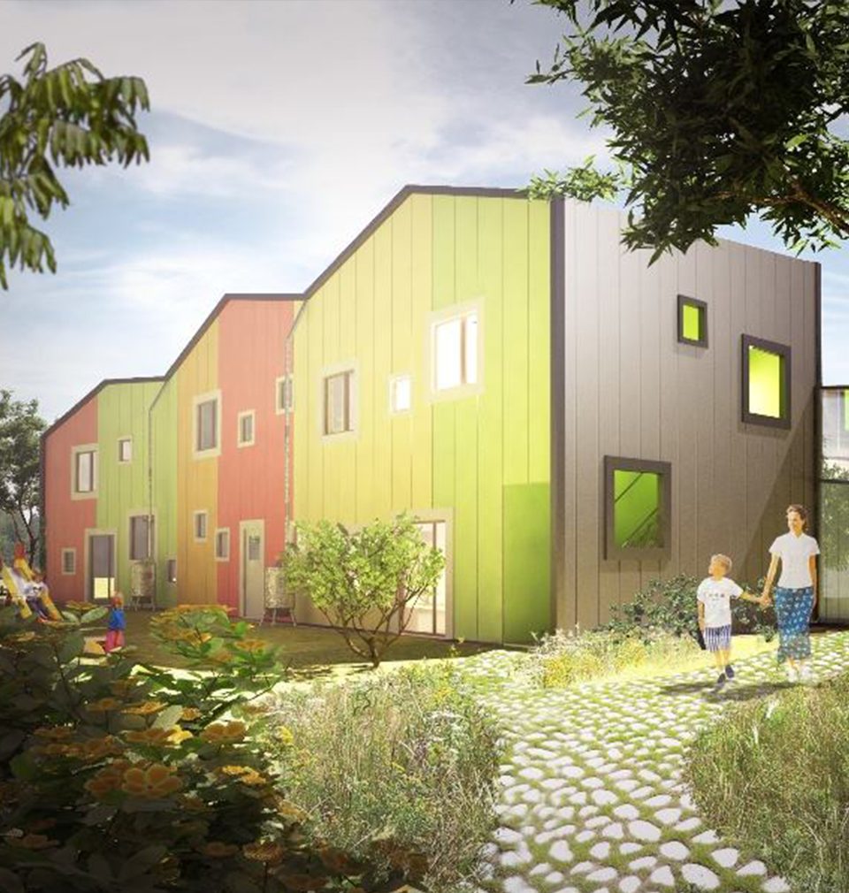 A new article at Stavbaweb.cz on implementation of our nursery school design in Prague
