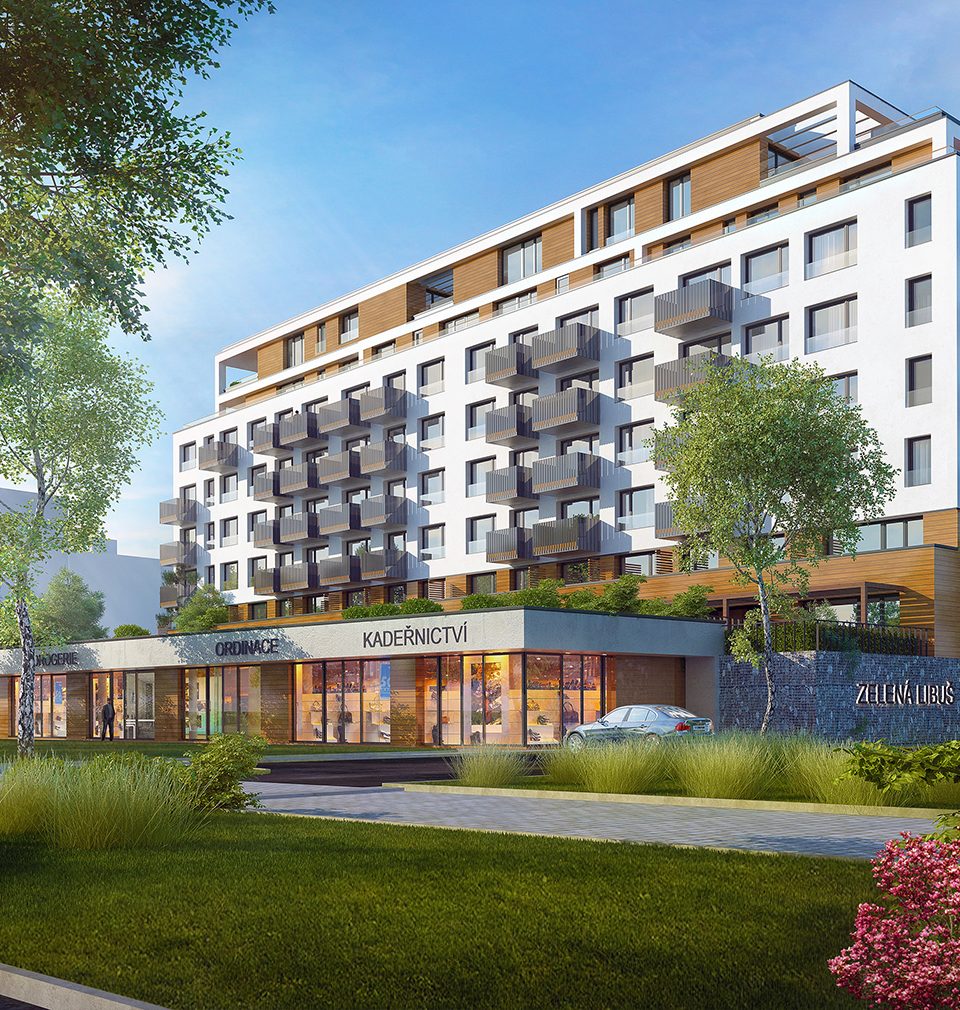 We have designed Zelená Libuš Apartment Building