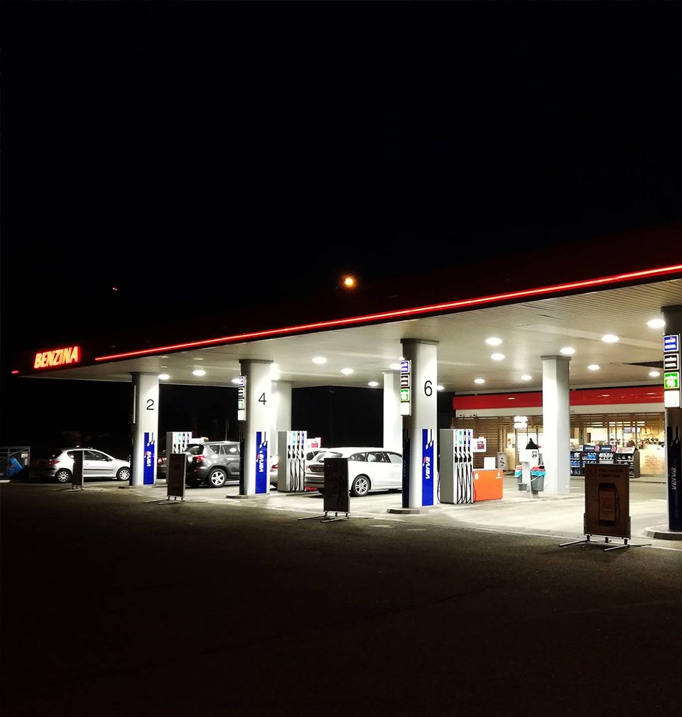 V roce 2018 jsme realizovali přes 60 „faceliftů“ čerpacích stanic Benzina