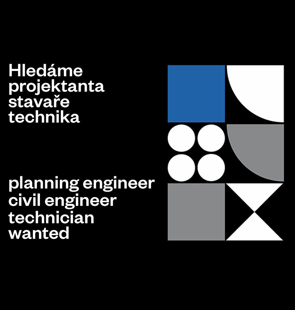 We look for new colleagues: designers, civil engineers and technicians