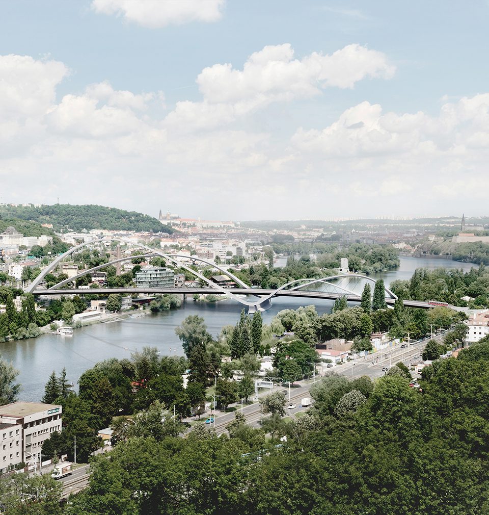 Zúčastnili jsme se architektonické soutěže o návrh Dvoreckého mostu