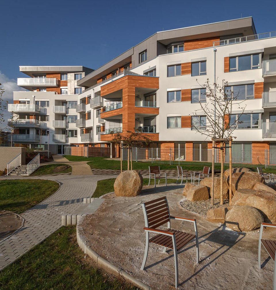 Hloubětín Residential Park is a part of the Building of the Quarter-Century project