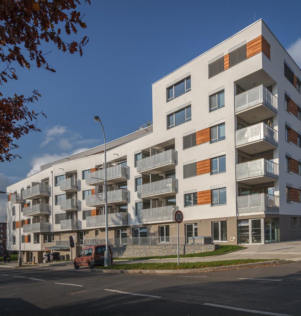 Hloubětín Residential Park is a part of the Building of the Quarter-Century project