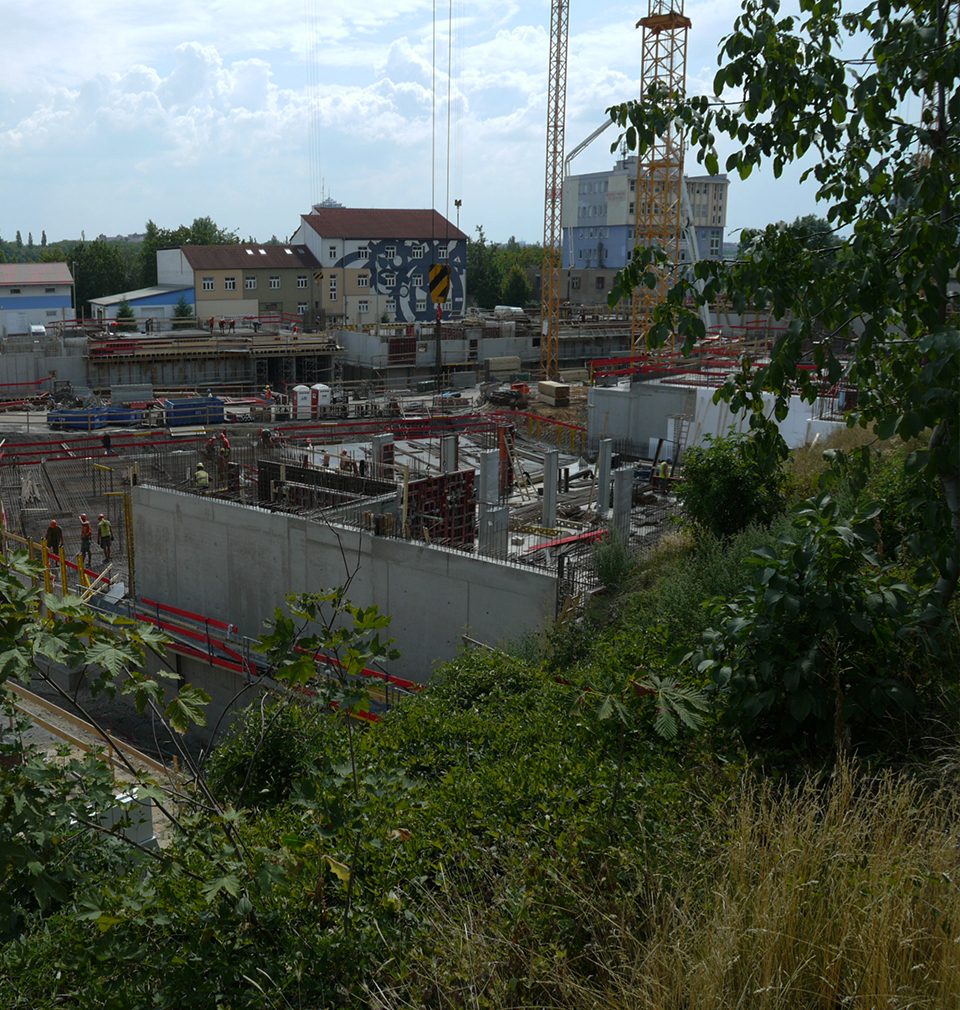 A unique district in context of Prague is under construction in Vackov
