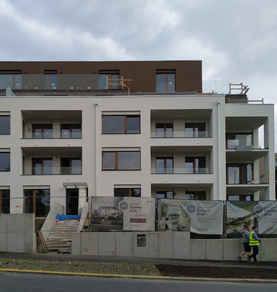 Passive Červený dvůr Residence offers 15 roomy apartments