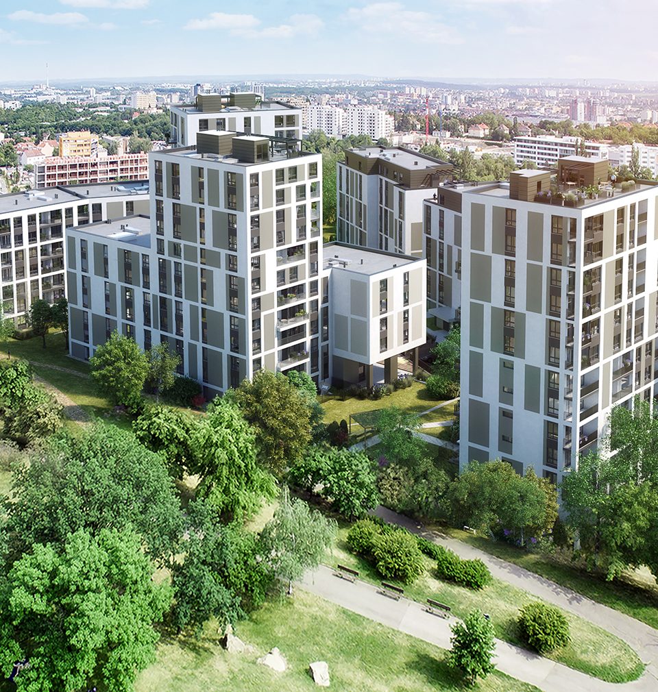 In several stages, the internal periphery of the Prague city is being transformed into a new and comprehensive district providing comfortable, high-standard housing