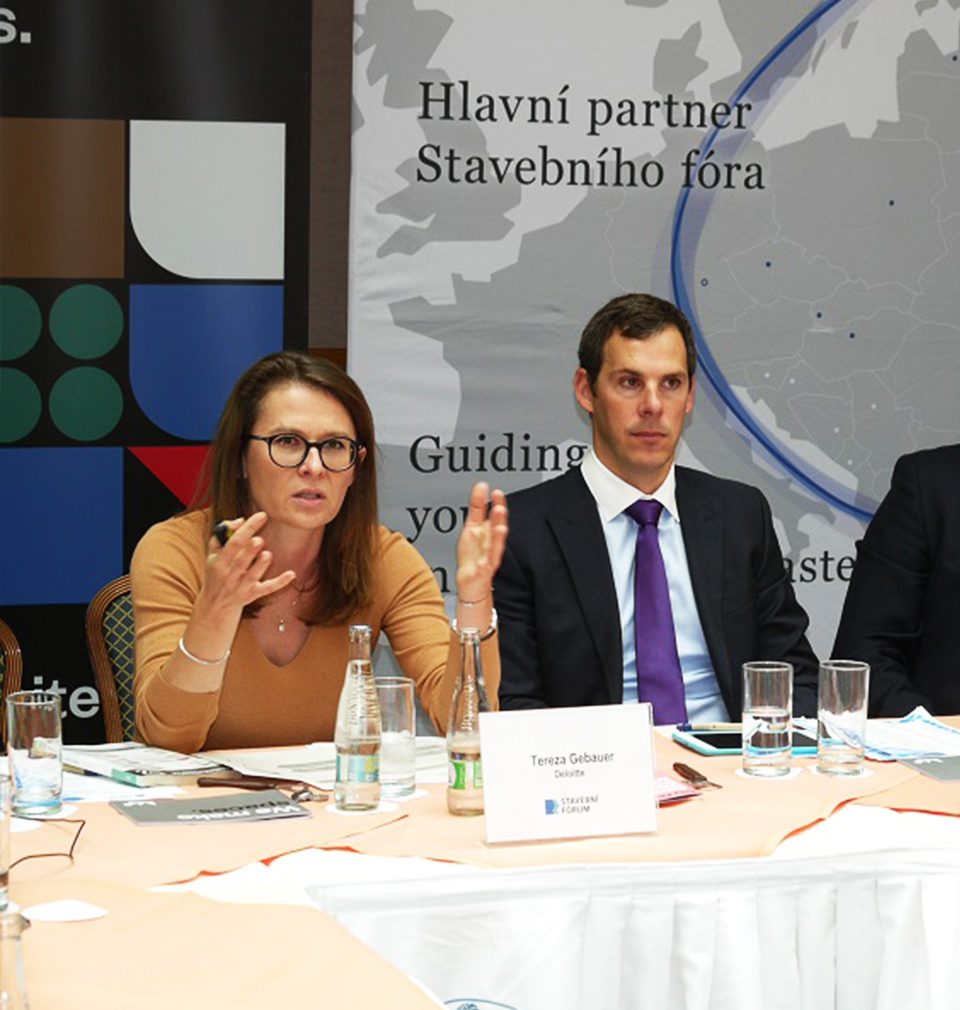 MS architekti is the main partner of the successful discussion meeting held by Stavební fórum in September