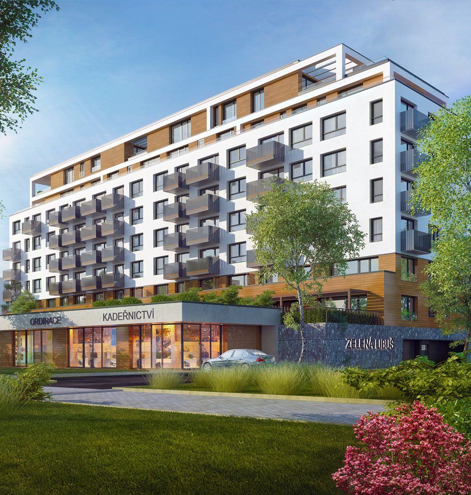 The construction of Zelená Libuš Apartment Building proceeds as planned