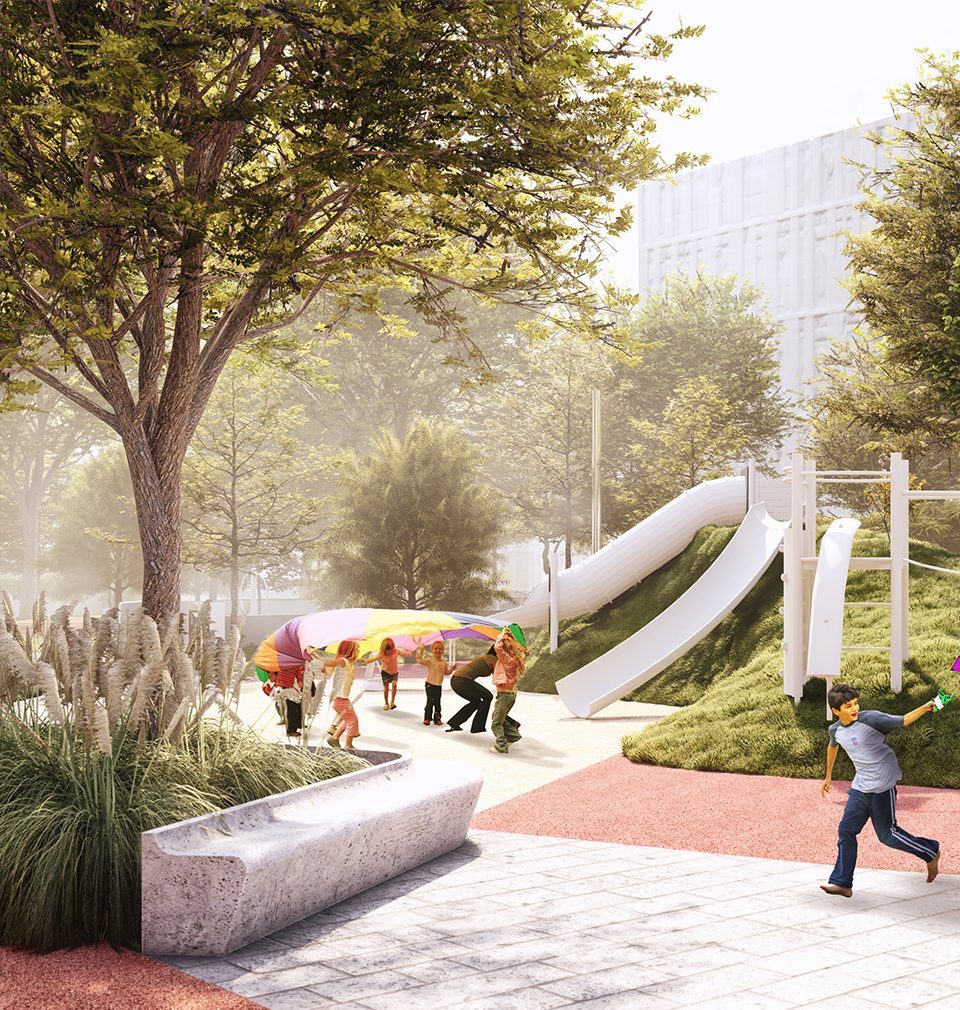 Zveme vás na vernisáž projektu Smíchov City, kde se můžete seznámit i s veřejným prostorem dvou městských parků a centrálního bulváru nové čtvrti podle našeho návrhu a projektu