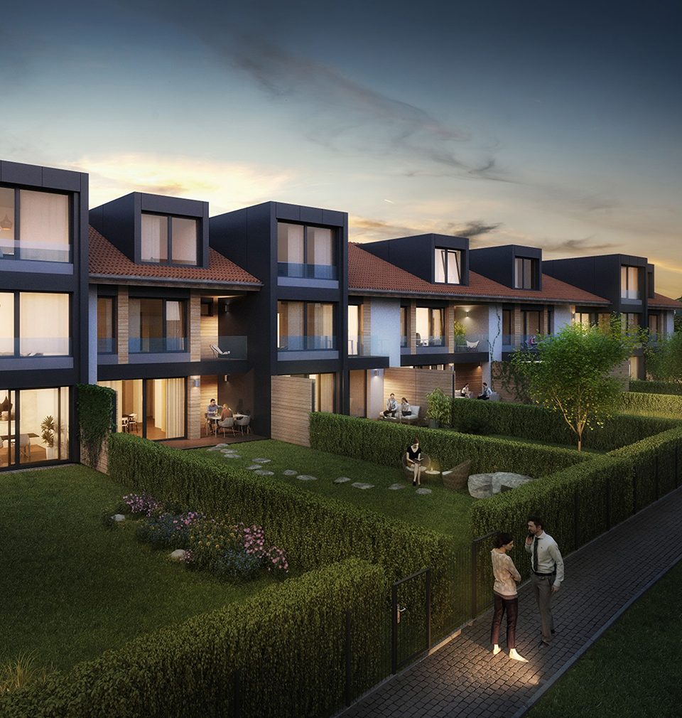 Výstavba dvaceti velkorysých bytů podle našeho návrhu a projektu na Jinonickém dvoře probíhá podle plánu