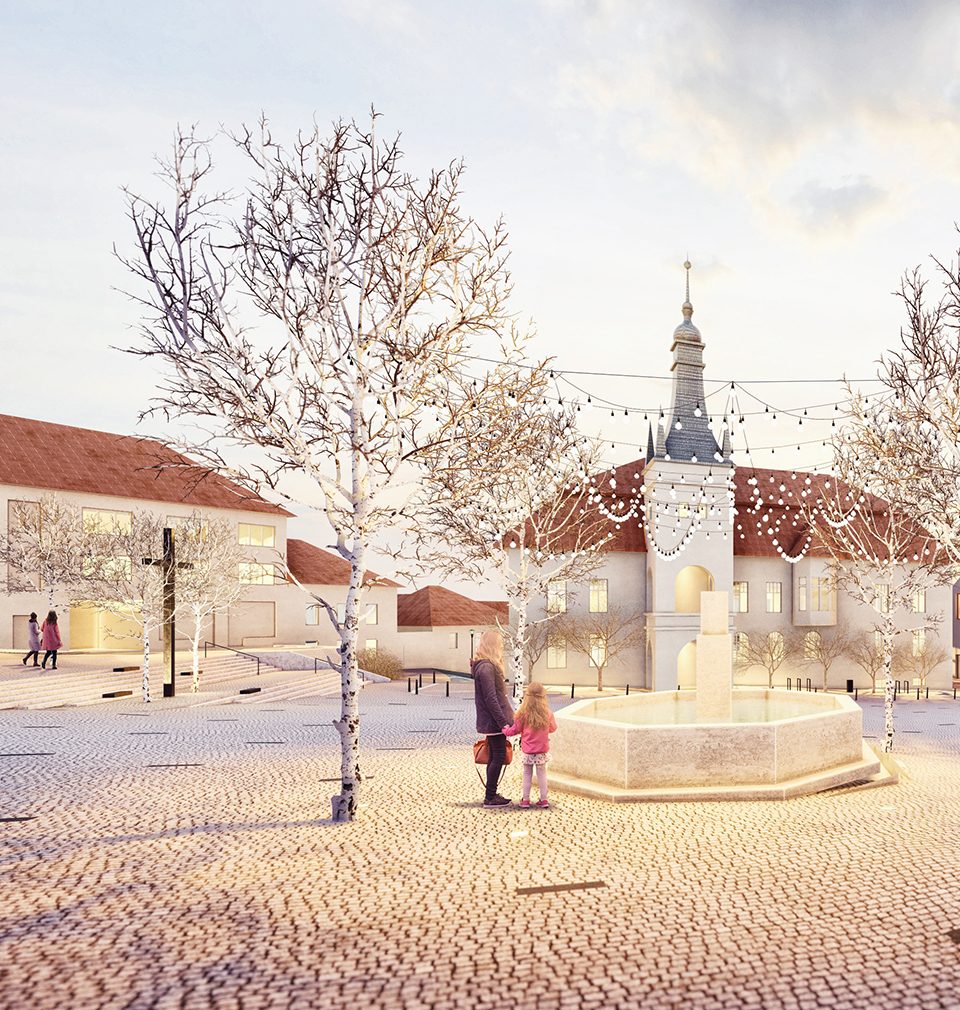 Complex revitalization of the Peace Square in Tišnov designed by our studio