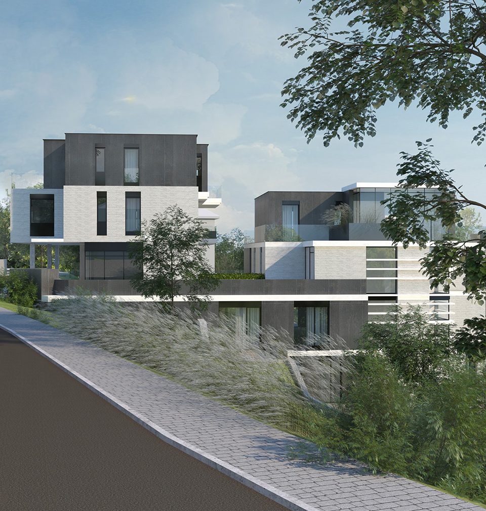 K Závěrce residential building will be built on the southern slope of Dívčí hrady (Maidens' Castles), Prague 5 in accordance with our design and project