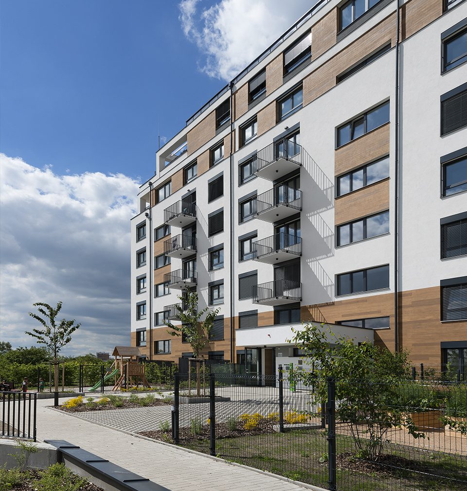 Bytový dům zelená Libuš podle našeho návrhu a projektu usiluje o titul Stavba roku 2020