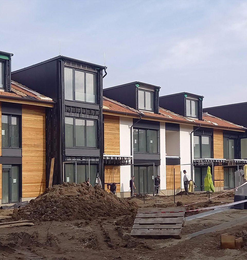 Apartments in historic chateau development near completion