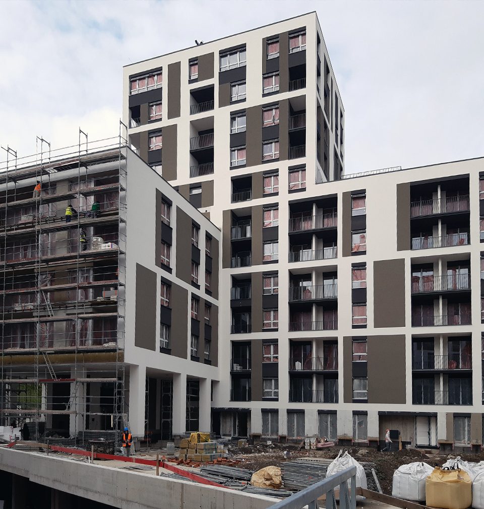 Construction of major residential development nears completion