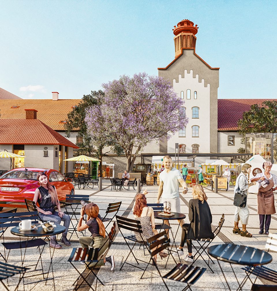 Proposed regeneration of Zbraslav Square