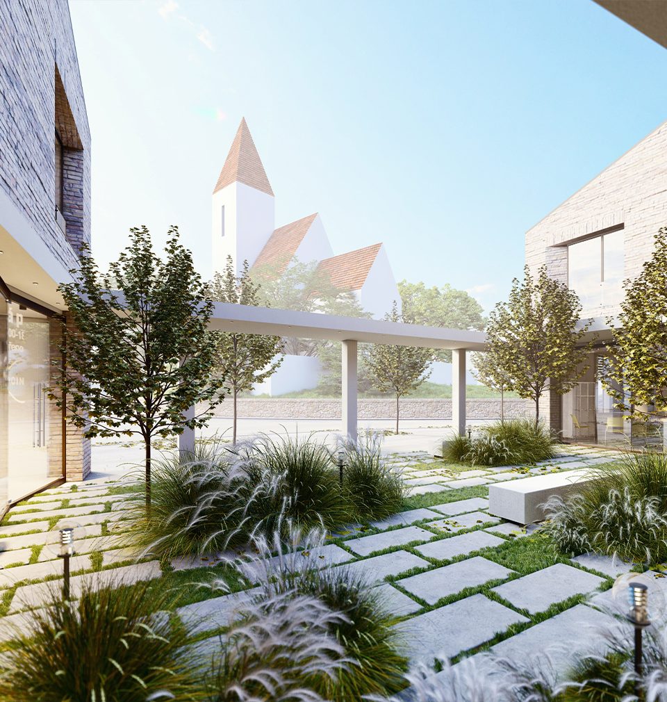 We design a new municipal centre in Hovorčovice