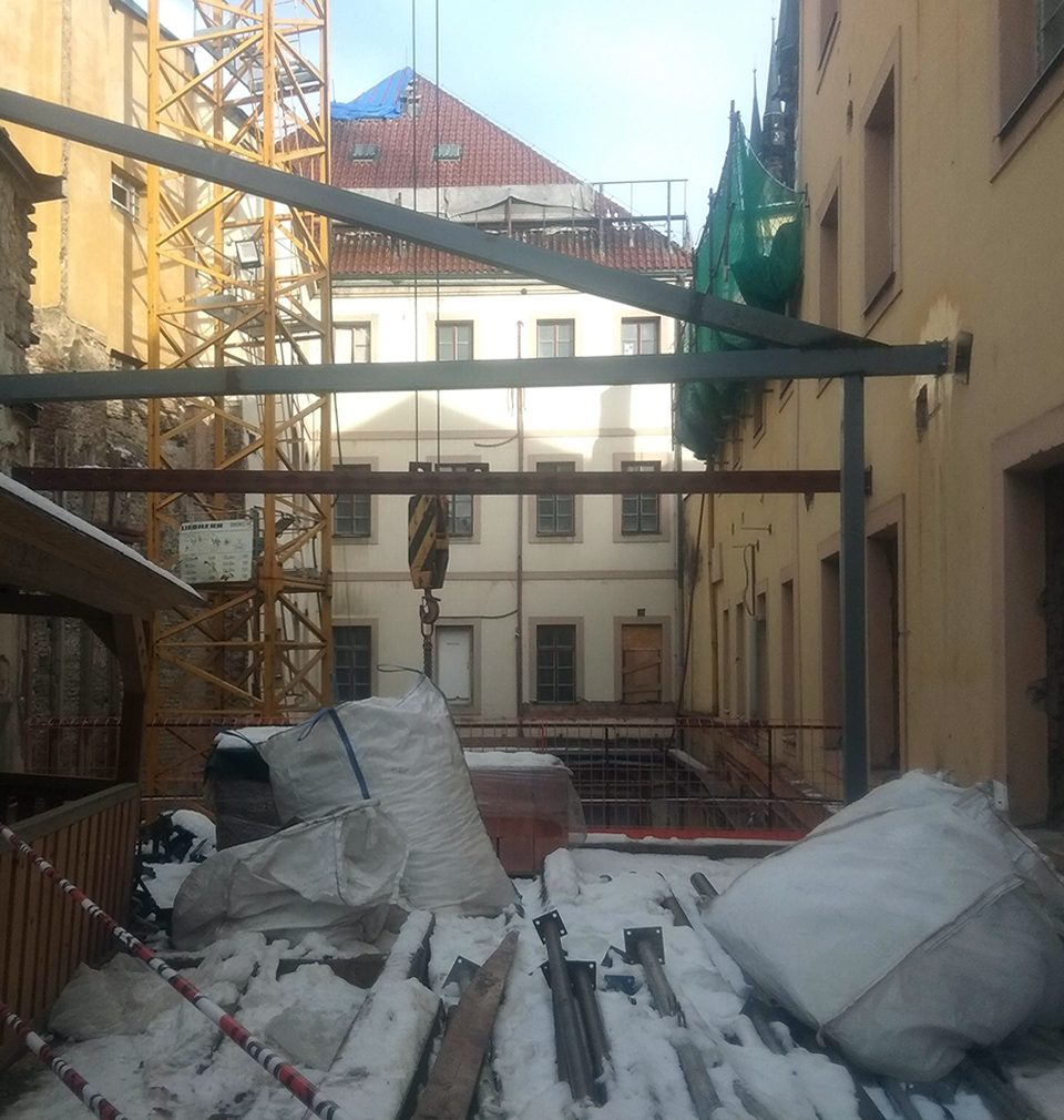 Construction continues on our design for highly anticipated Prague hotel
