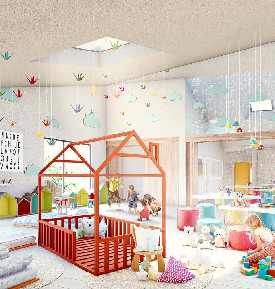 Stavbaweb.cz writes: MS Architects prepares building permit for carbon-neutral kindergarten