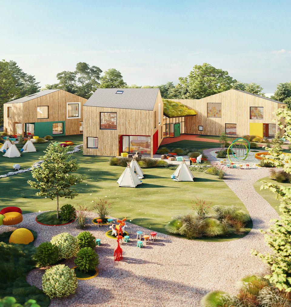 Stavbaweb.cz writes: MS Architects prepares building permit for carbon-neutral kindergarten