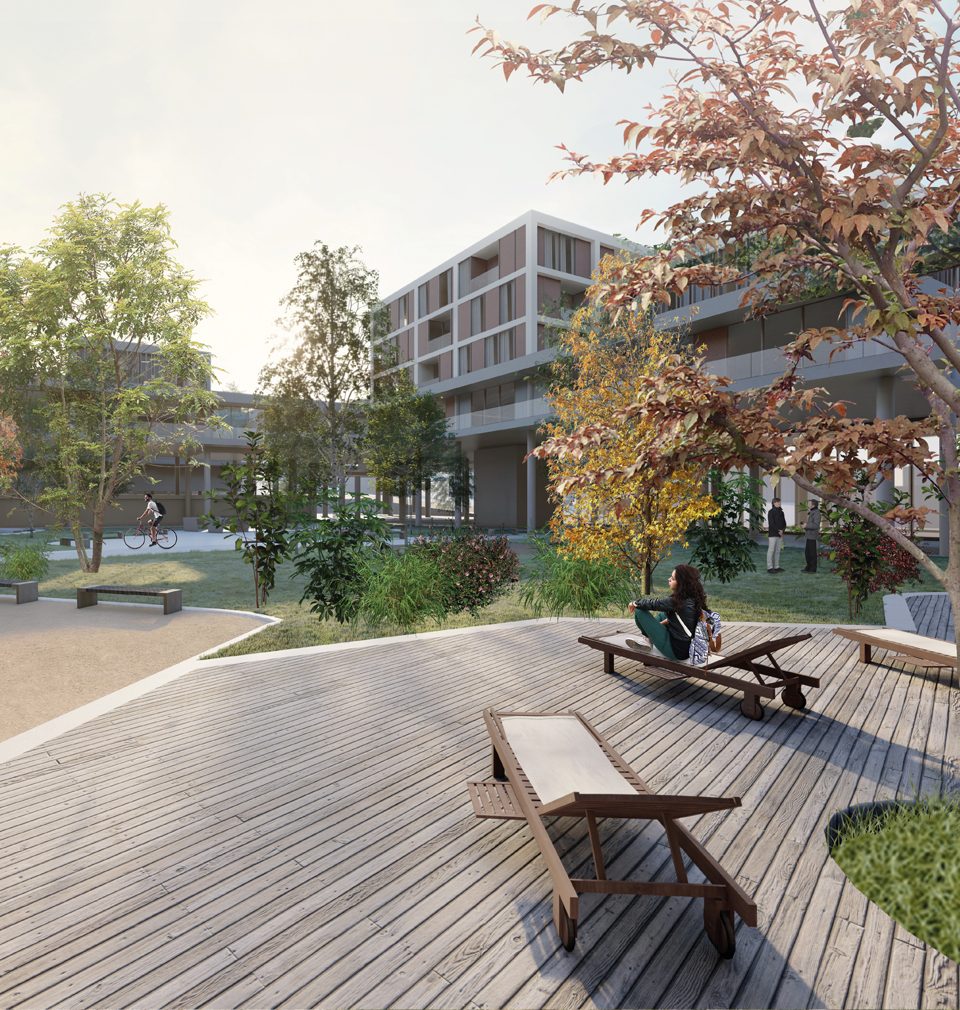 Our competition entry for the regeneration of Kolín’s Jirásek Square wins third place