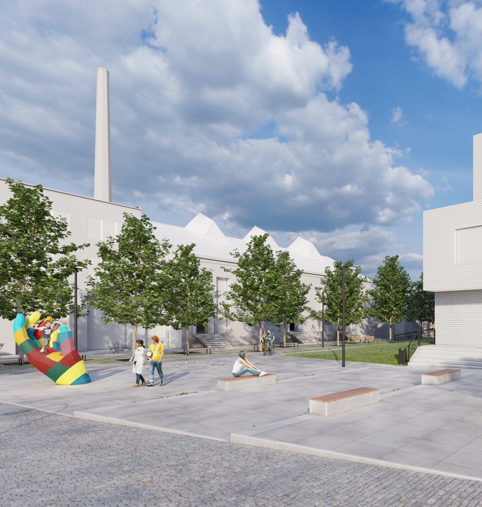 Public space next to new Childrens Centre will come to life at the Sculpture Line Festival