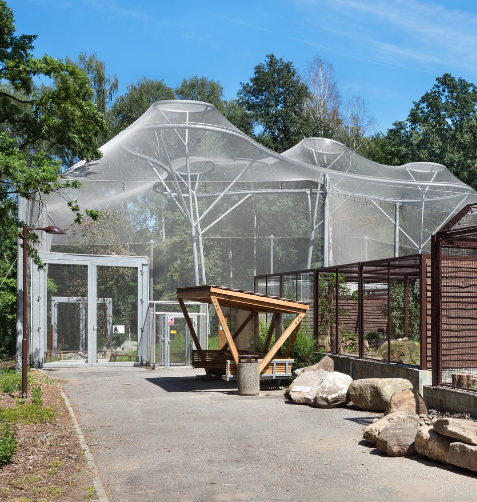 Our aviary at Ostrava Zoo is entered for the Construction of the Year Competition 2021